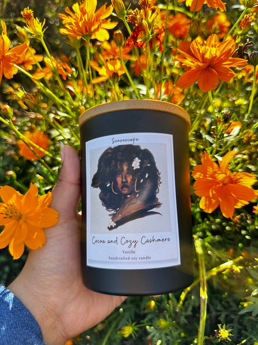 Cocoa and Cozy Cashmere Candle